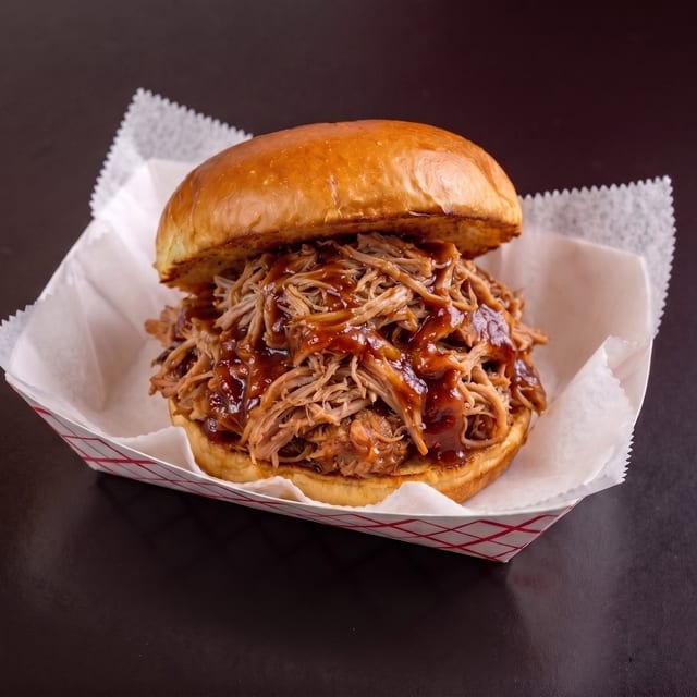 Pulled Pork Sandwich.