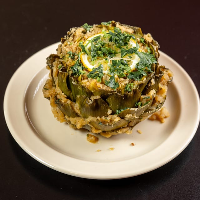 Stuffed Artichokes.