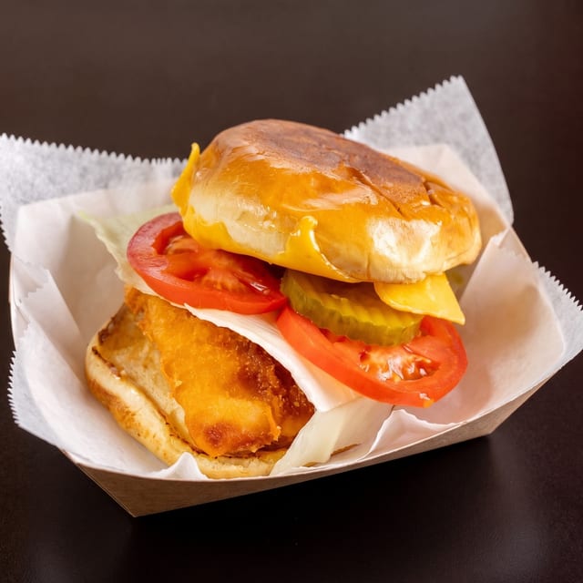 Cod Fish Sandwich.
