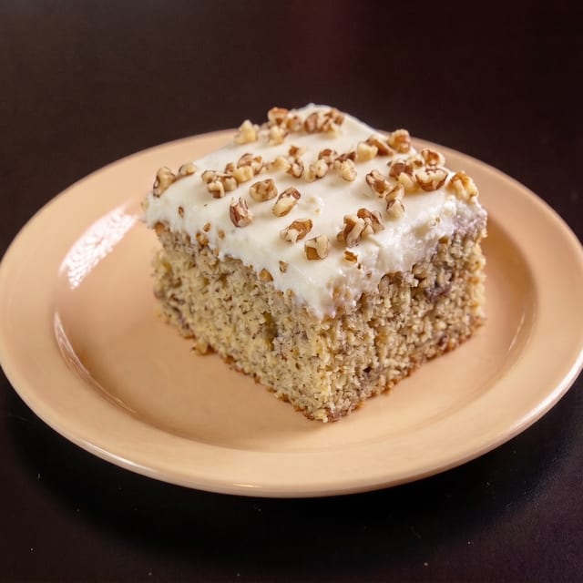 Housemade Banana Cake.